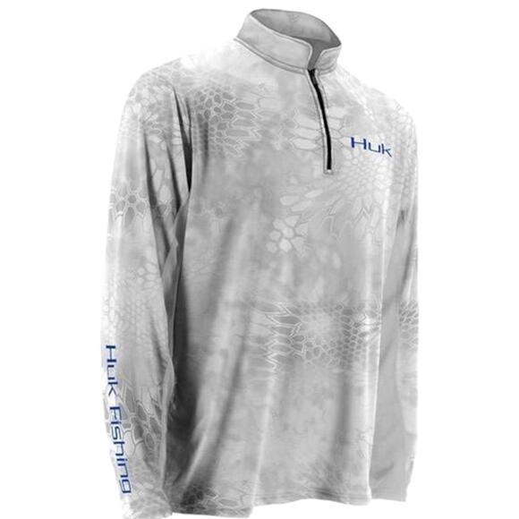 The Huk Kryptek Icon 1/4 Zip Shirt is part of the Kryptek Series Hoodie Size S - Picture 4 of 5